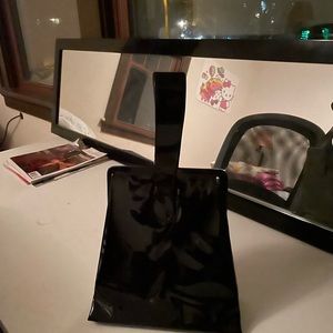 Vintage Black Vinyl Purse
